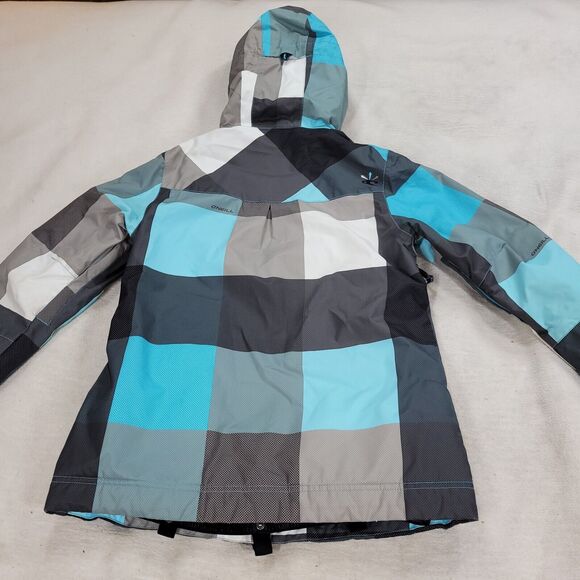 O Neill Jacket Size Small Blue Snowboarding Winter Cold Skiing Escape 8000 Grs - Picture 16 of 16